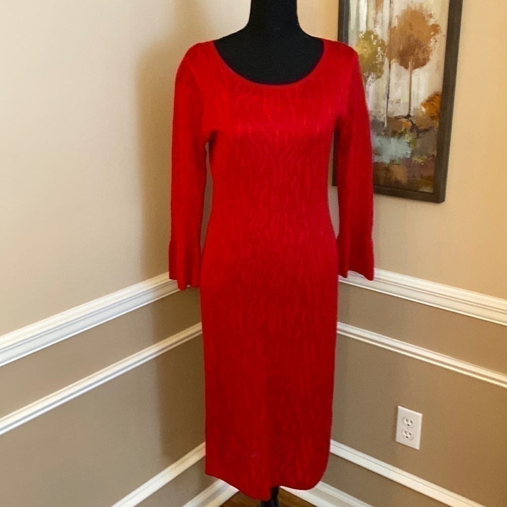 Cato’s Lined Midi Dress Small GUC